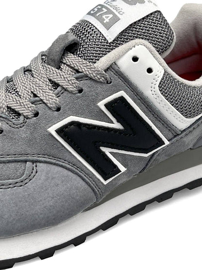 New Balance 574 Premium Gray White Black