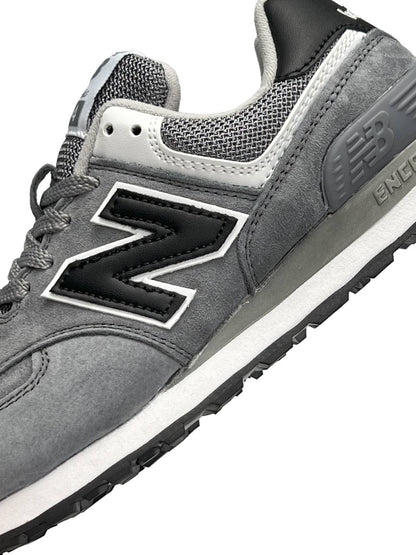 New Balance 574 Premium Gray White Black