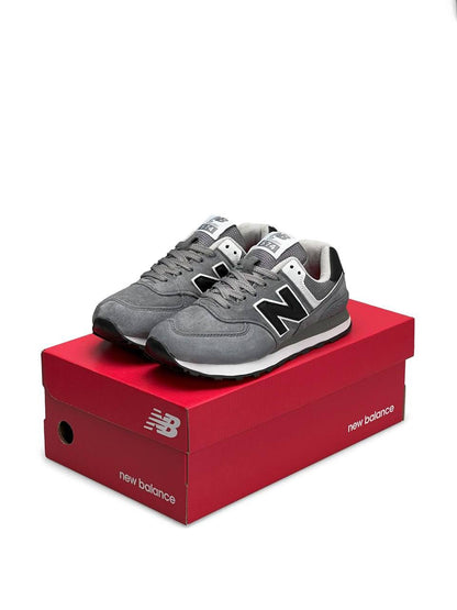 New Balance 574 Premium Gray White Black