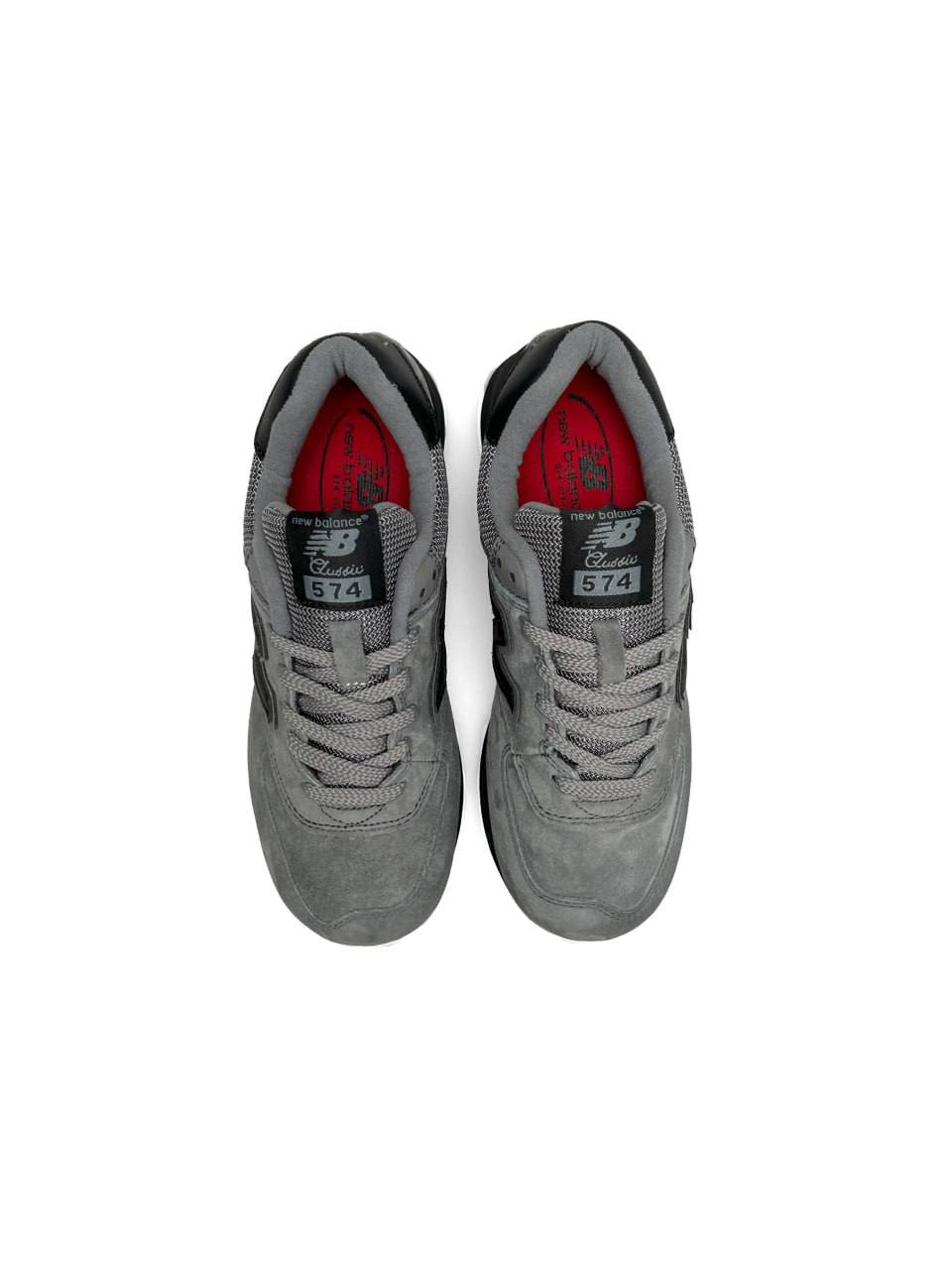 New Balance 574 Premium Gray Black