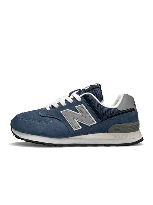 New Balance 574 Premium Blue Reflective