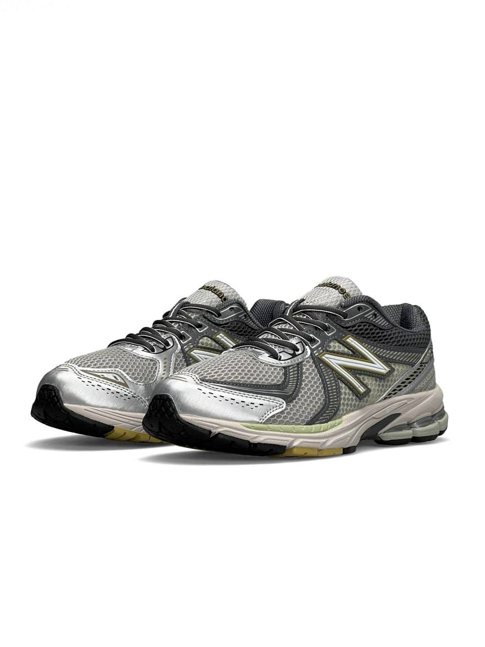 New Balance 860 v2 Grey Silver Yellow