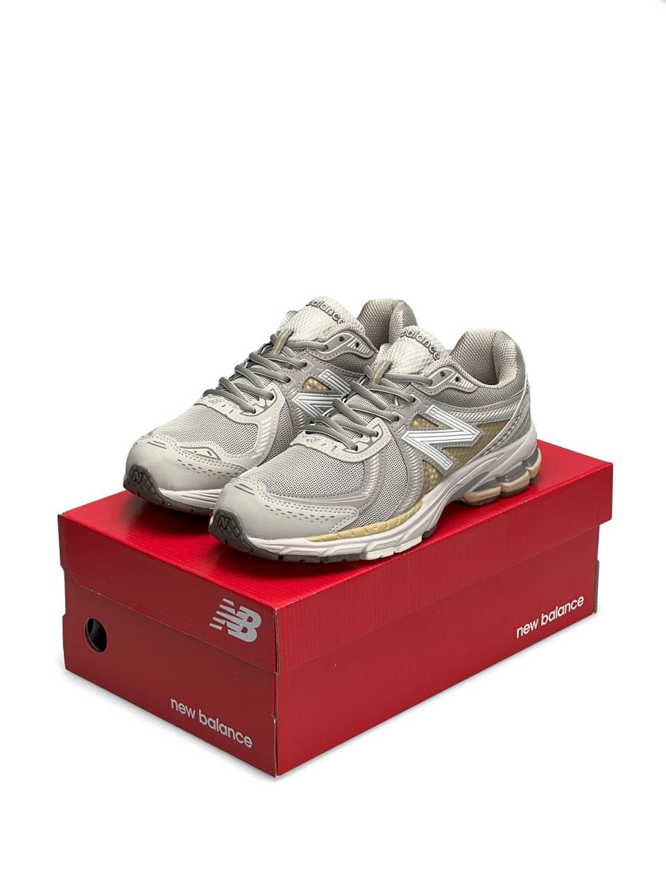 New Balance 860 v2 Grey Beige Gold