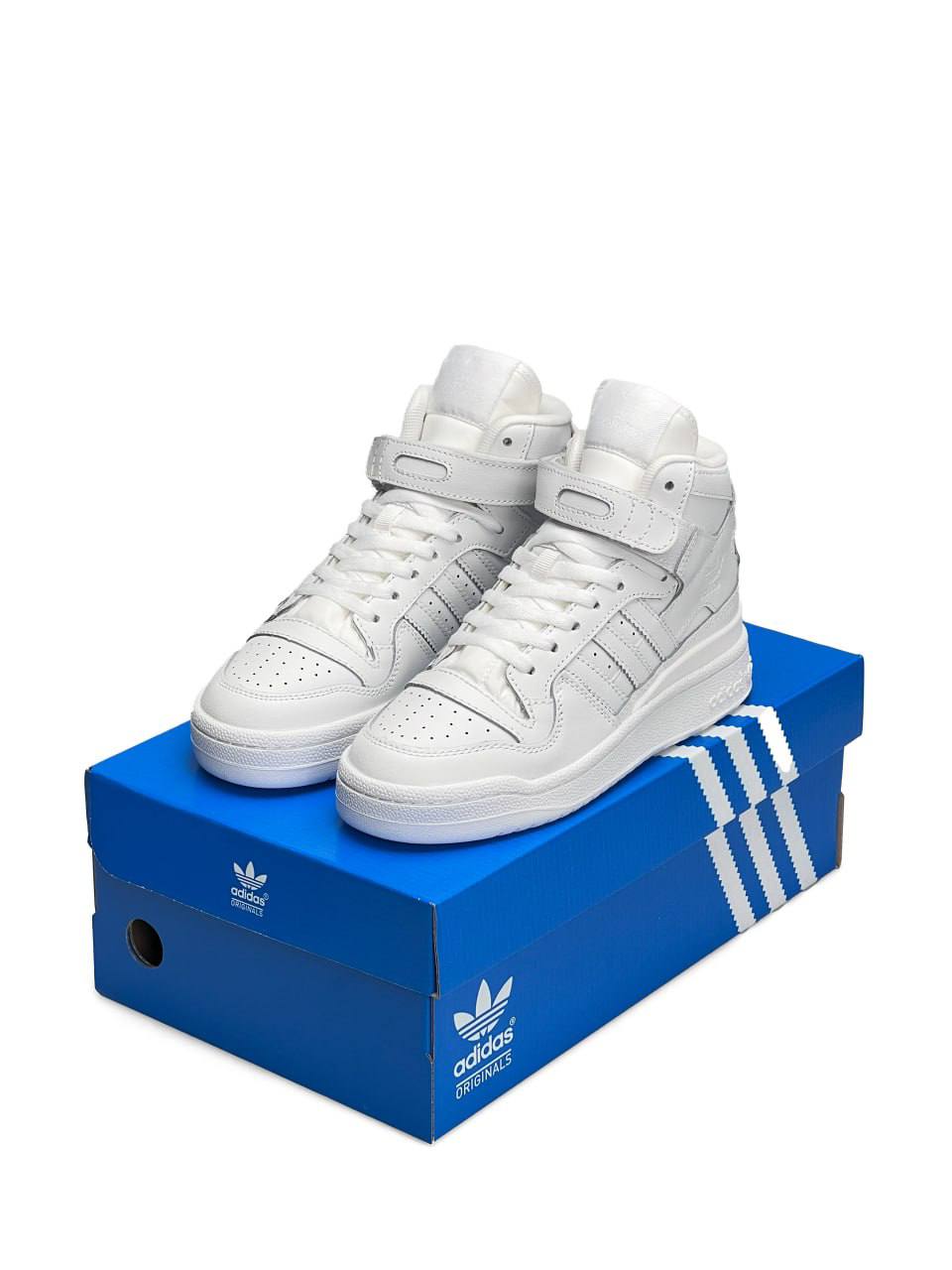 Adidas Forum Mid All White