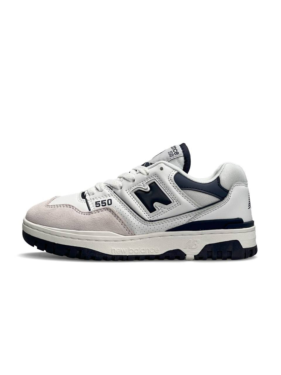 New Balance 550 White Navy