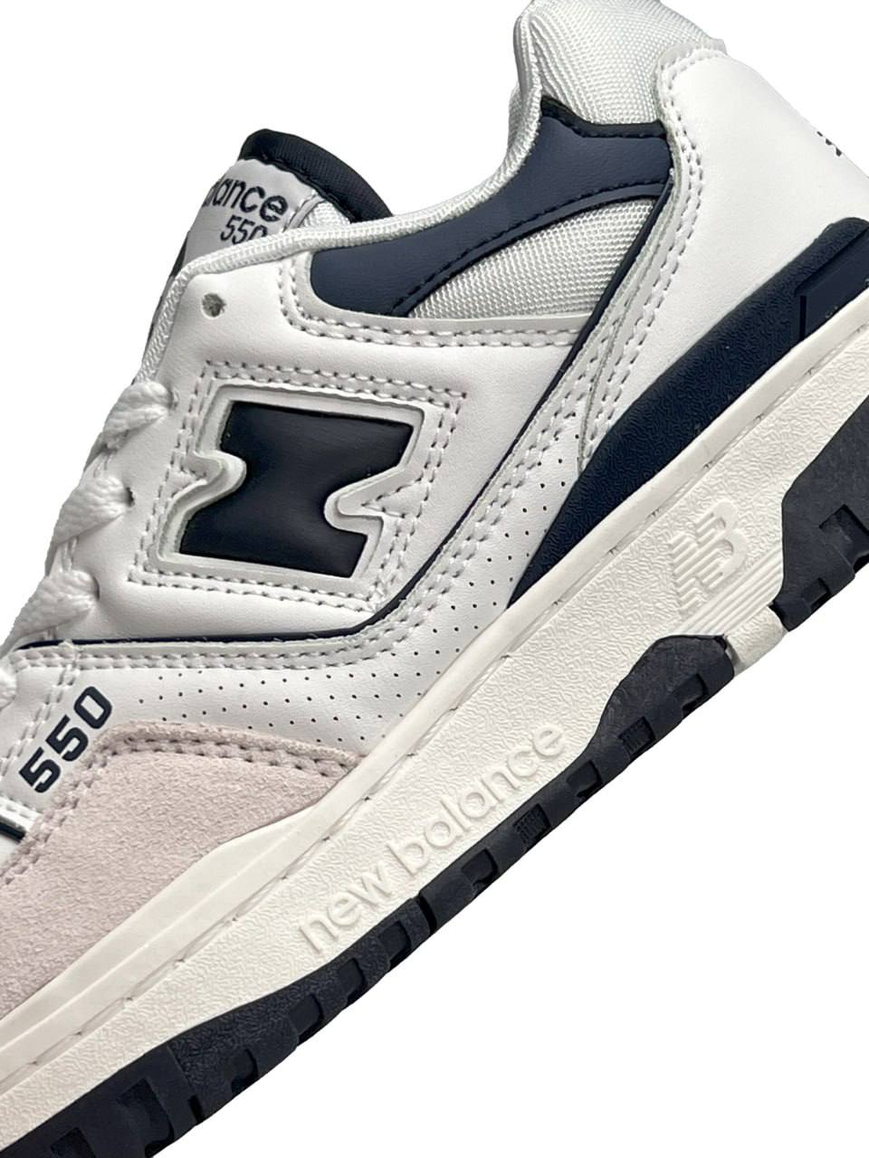 New Balance 550 White Navy