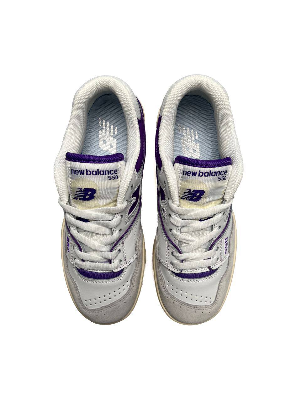 New Balance 550 White Violet