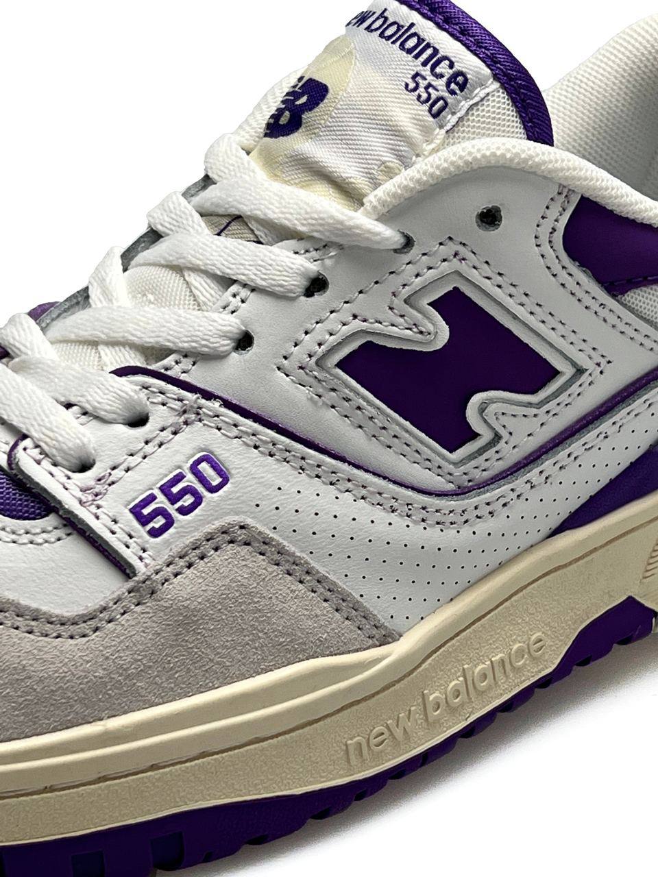 New Balance 550 White Violet