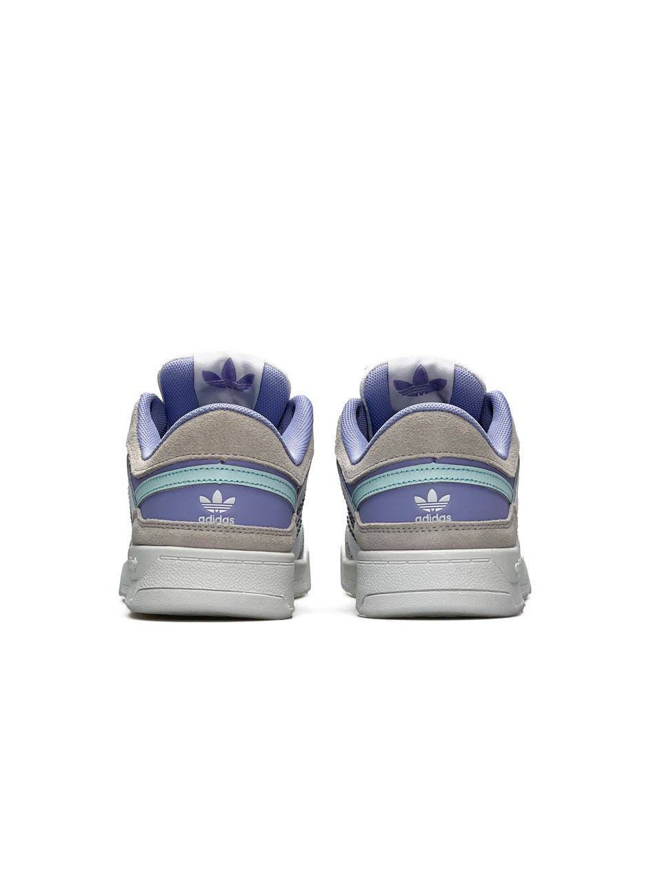 Adidas Drop Step White Violet Sky