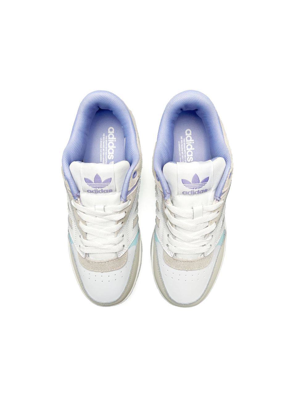 Adidas Drop Step White Violet Sky