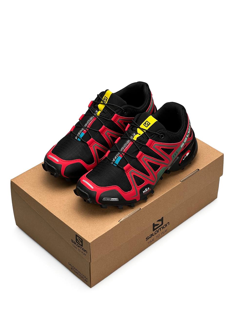 Salomon Speed Cross 3 Black Red