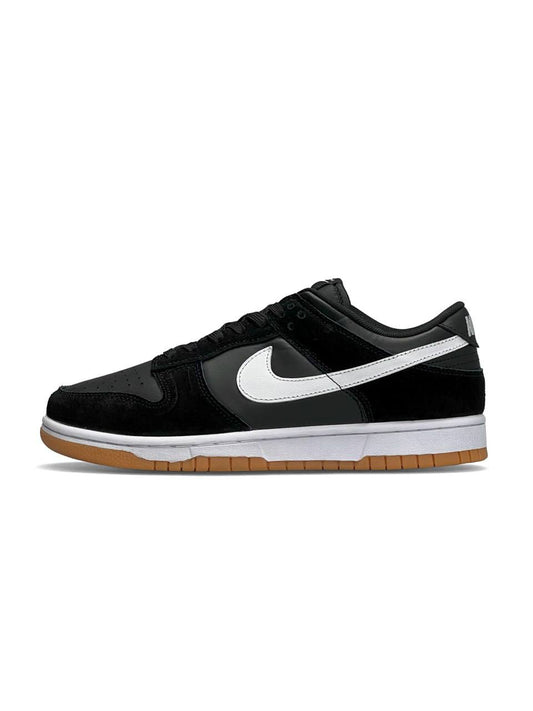 Nike SB Dunk Low Black Suede White Gum