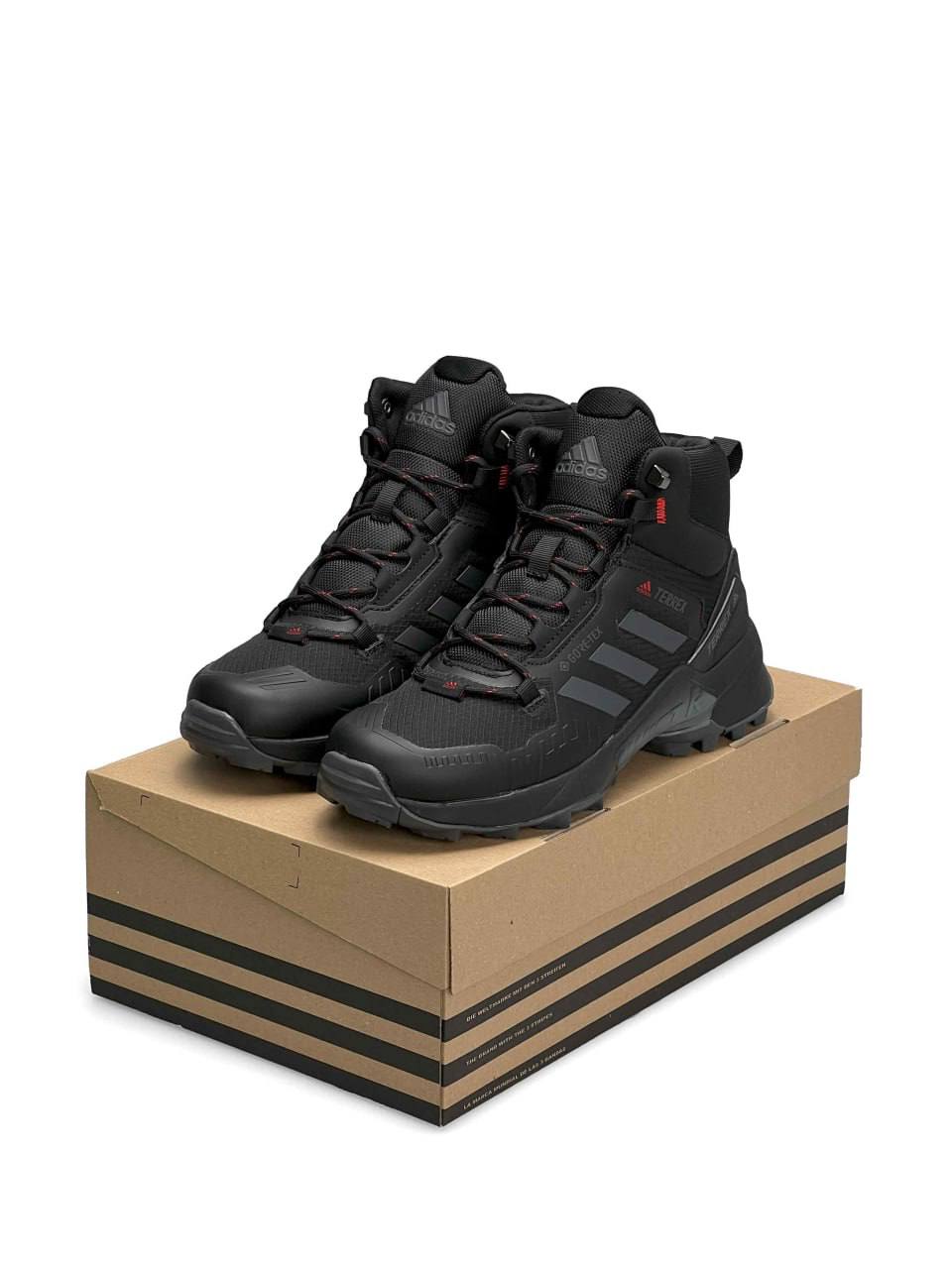 Adidas Terrex Swift R Termo Black Gray Red