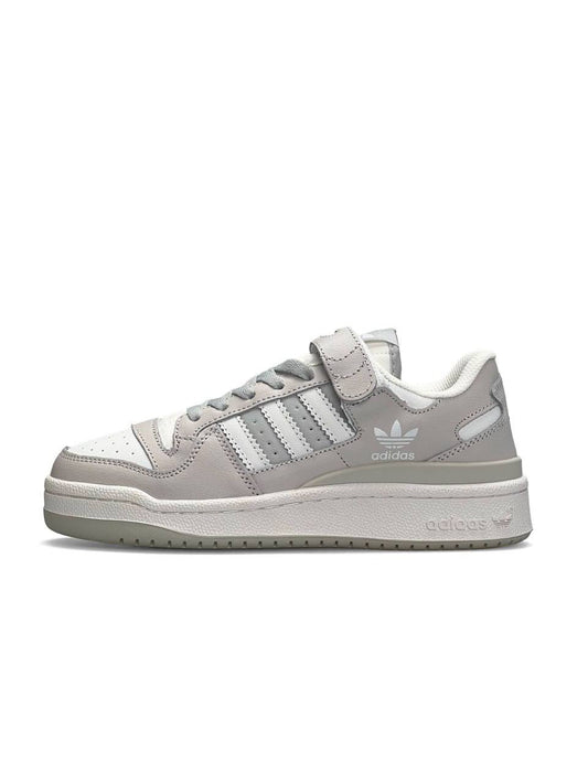 Adidas Forum Low Light Gray White