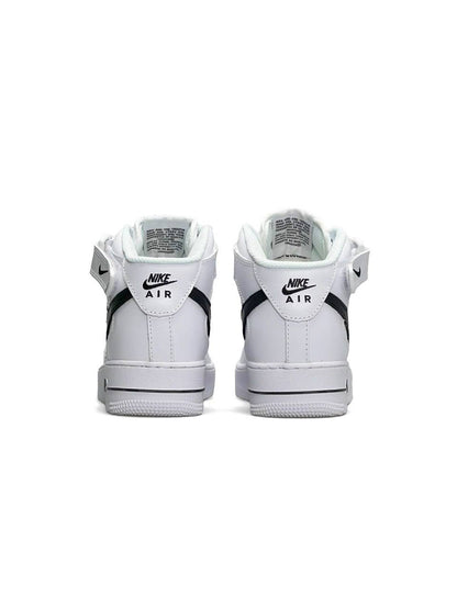 Nike Air Force 1 High White Black Fur
