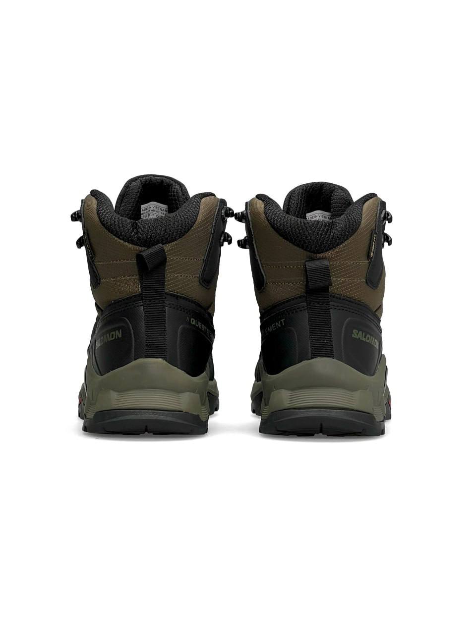 Salomon Quest Element Black Army Green