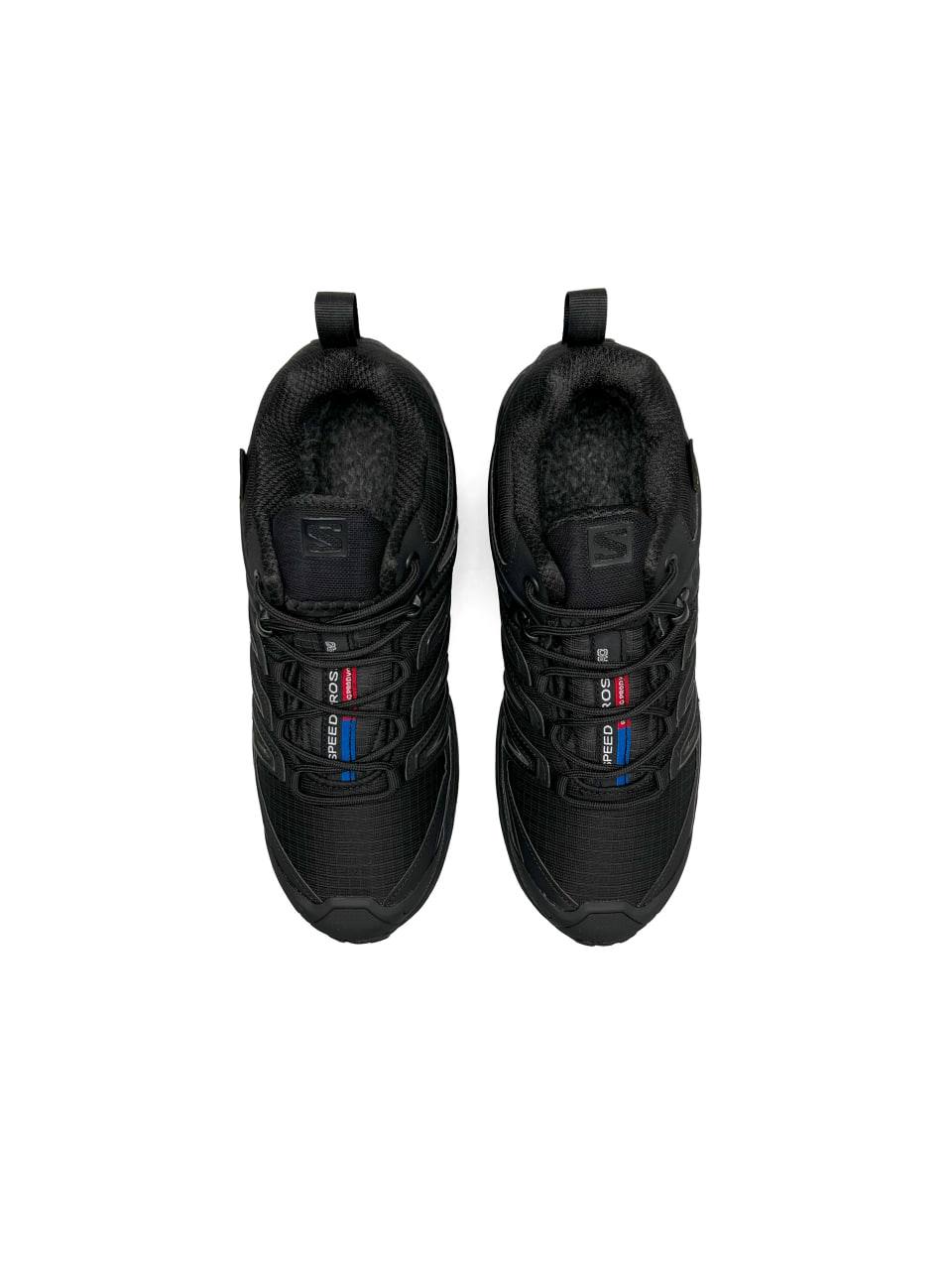 Salomon XT-4 OG All Black Fur