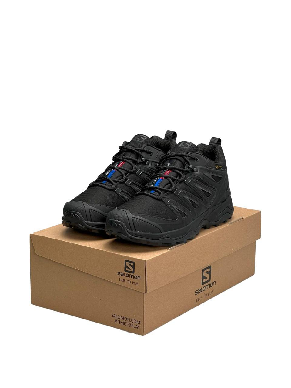 Salomon XT-4 OG All Black Fur