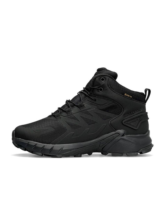 Salomon Gore-Tex High All Black Fur