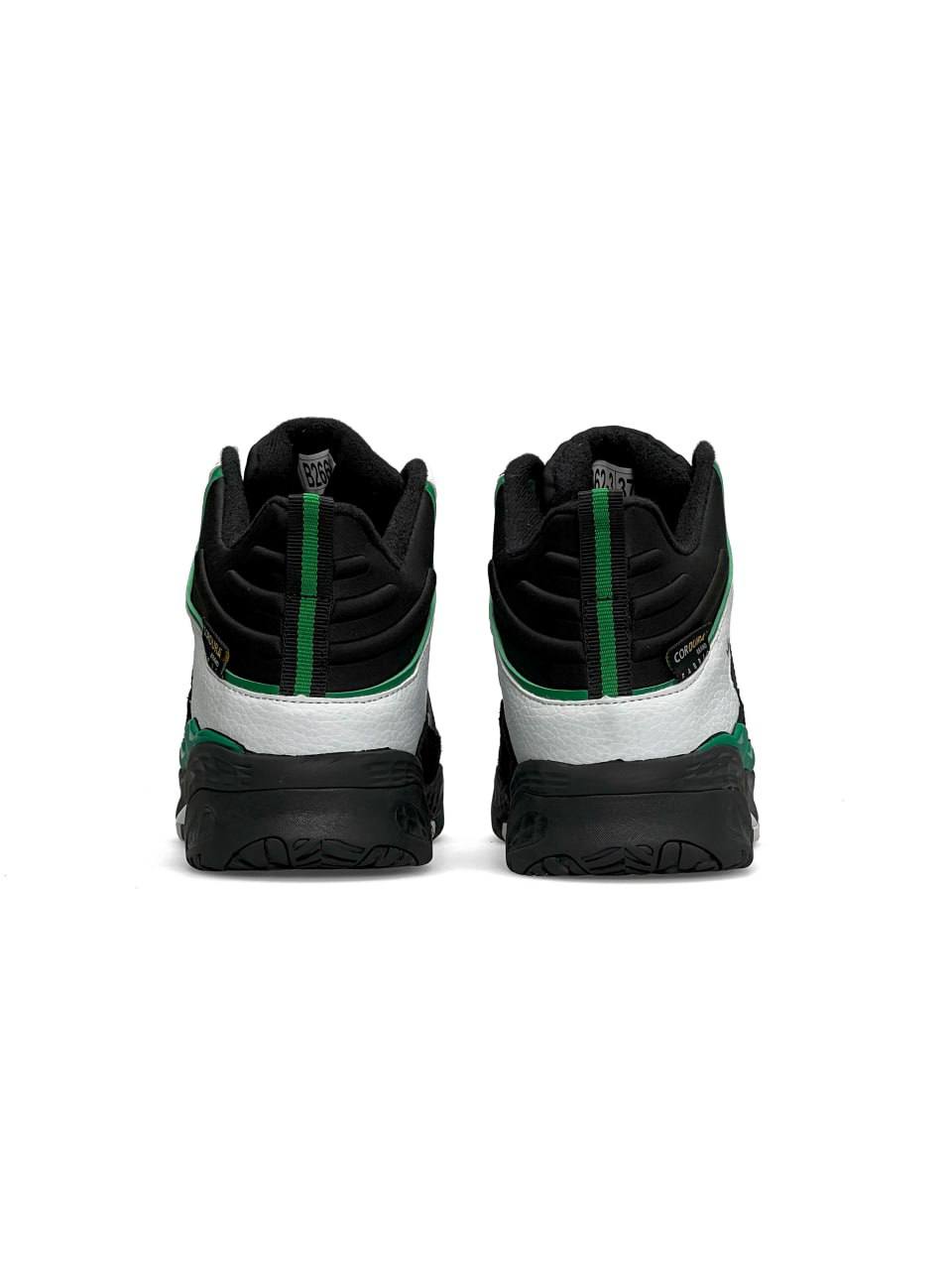 Adidas Niteball High Black White Green Fur