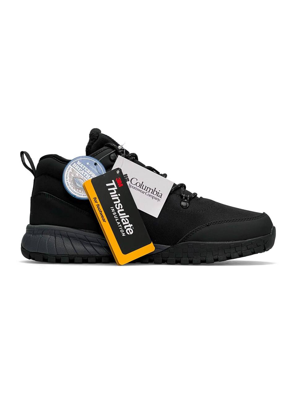 Columbia Firebanks Mid Trinsulate Black Grey Termo