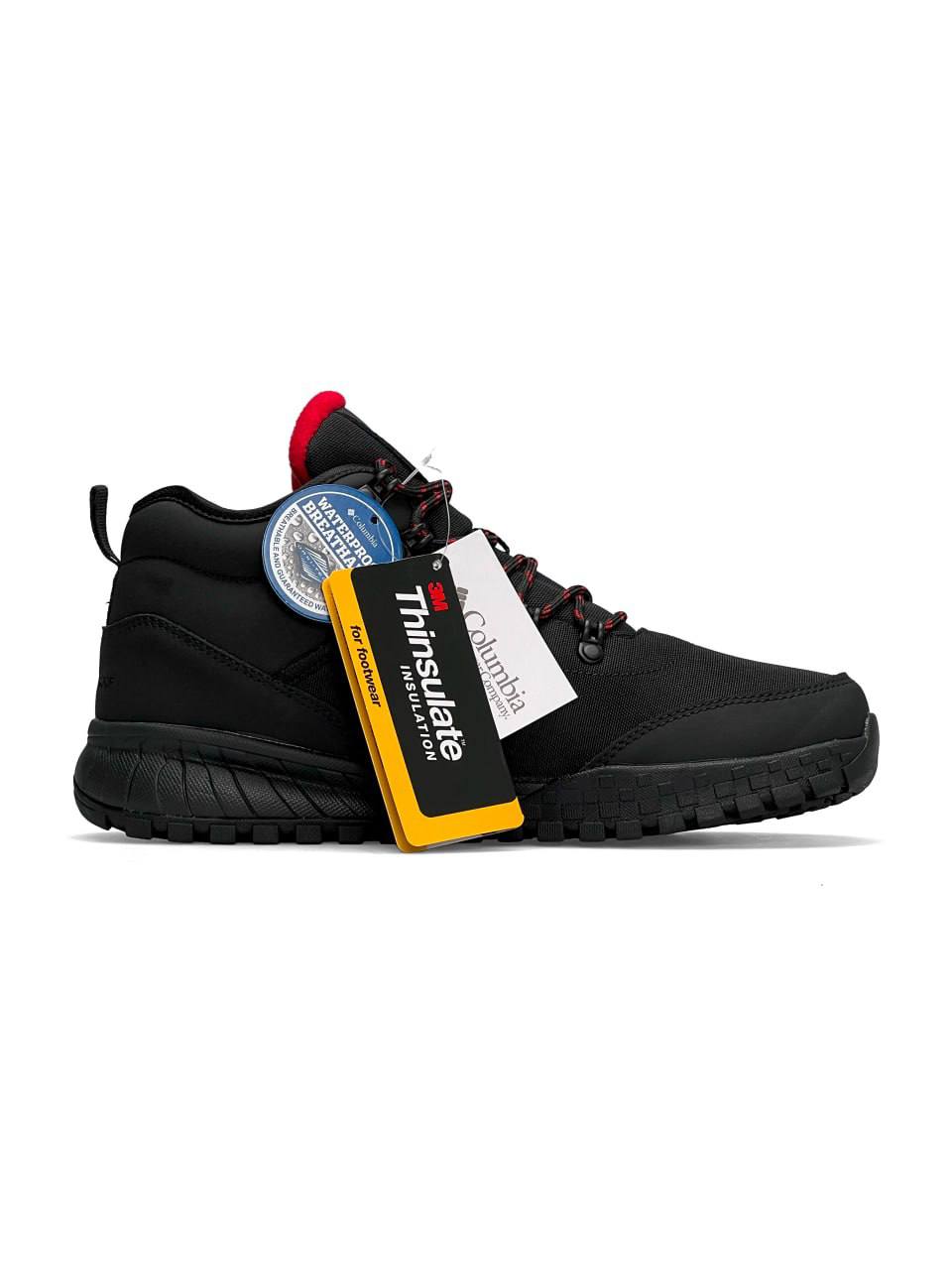 Columbia Firebanks Mid Trinsulate Black Red Termo