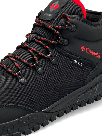 Columbia Firebanks Mid Trinsulate Black Red Termo