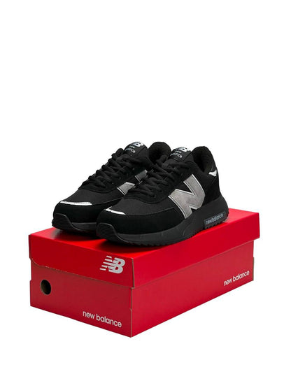 New Balance Runner Fleece Termo All Black Grey