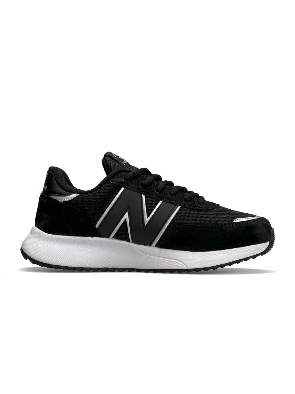 New Balance Runner Fleece Termo Black White