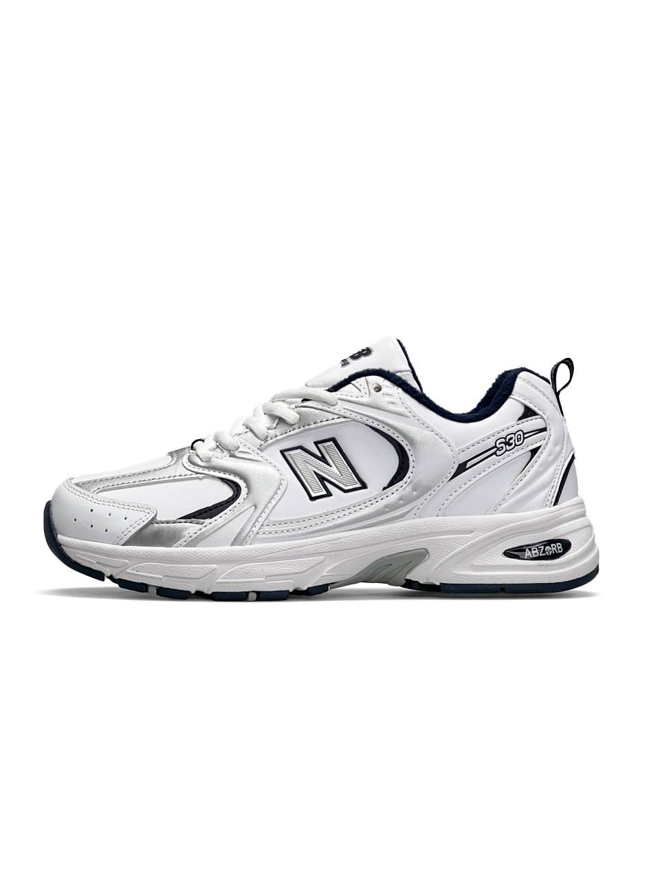 New Balance 530 Fleece Termo White Silver Navy