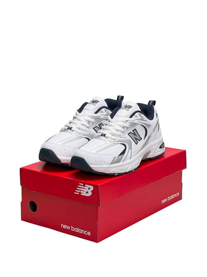 New Balance 530 Fleece Termo White Silver Navy