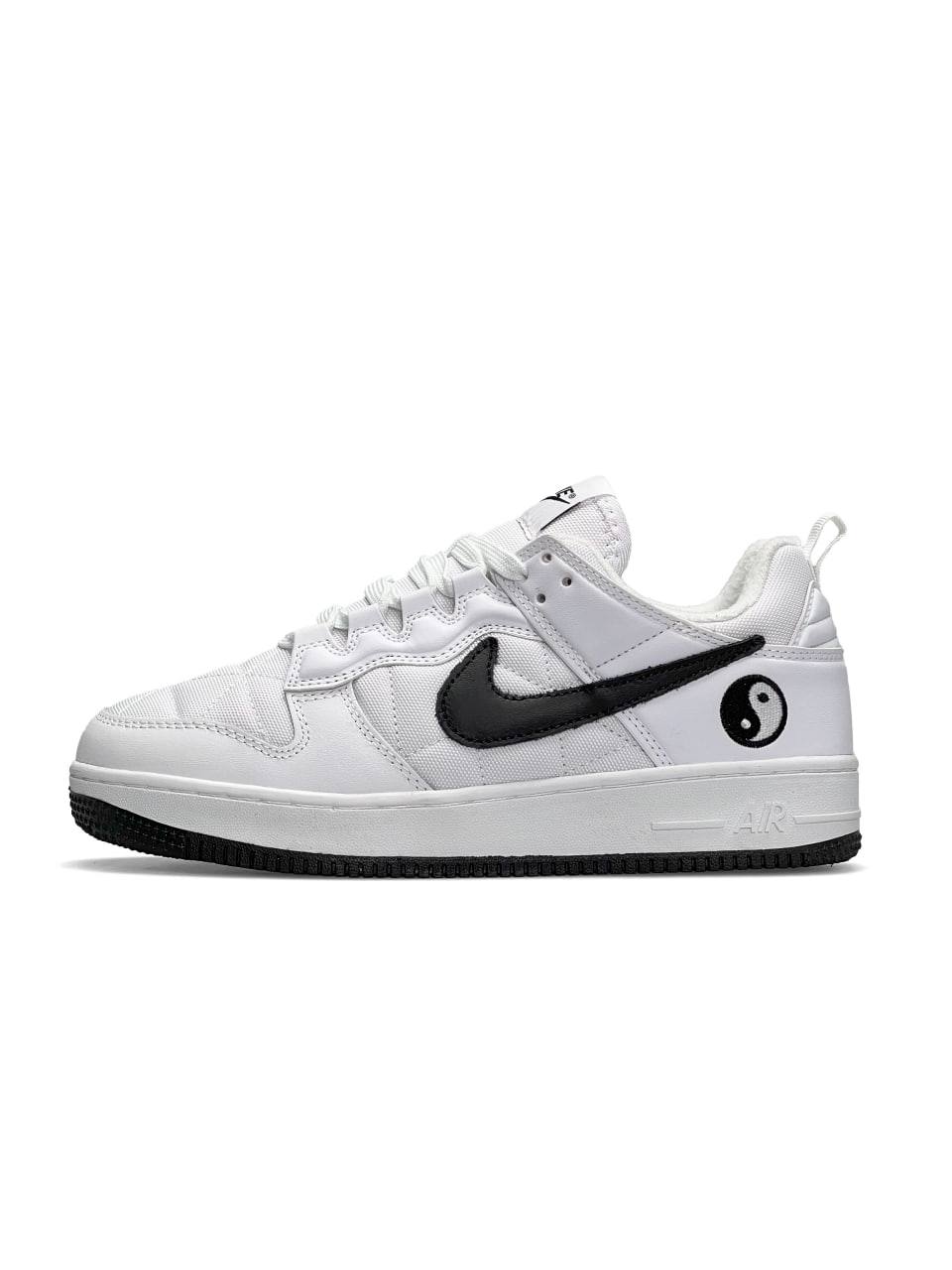 Nike Air Force 1 Yin Yang Fleece Termo White Black