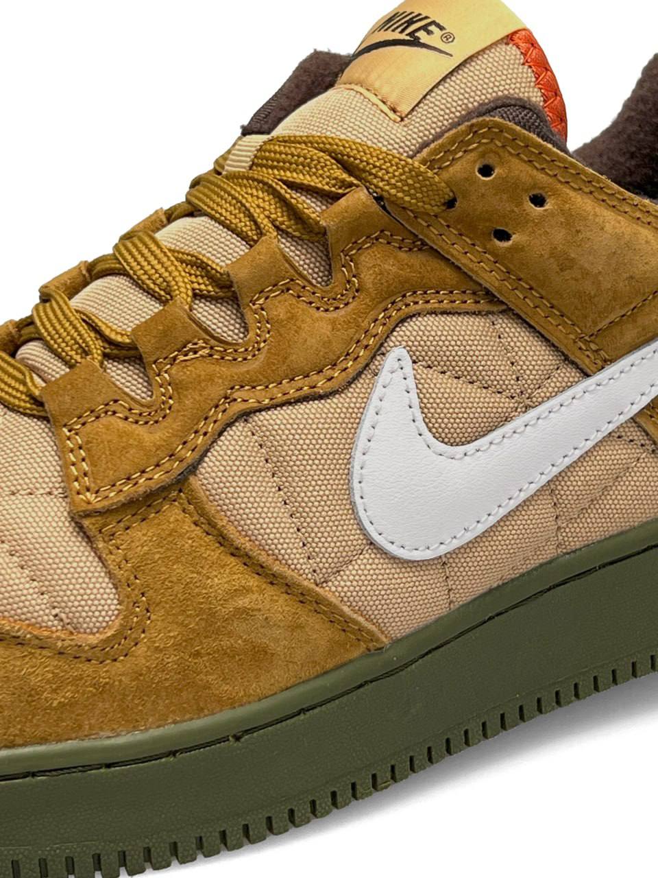 Nike Air Force 1 Yin Yang Fleece Termo Sand Brown