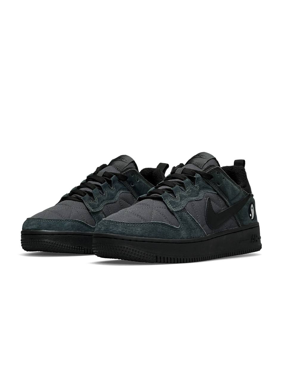 Nike Air Force 1 Yin Yang Fleece Termo Dark Grey