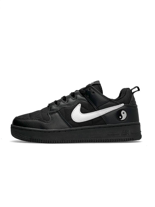 Nike Air Force 1 Yin Yang Fleece Termo All Black White