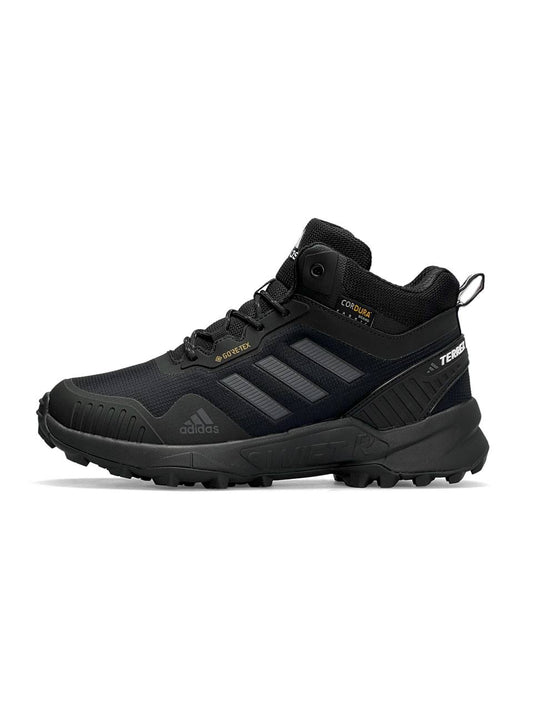 Adidas Terrex Gore-Tex Cordura All Black Grey Fur