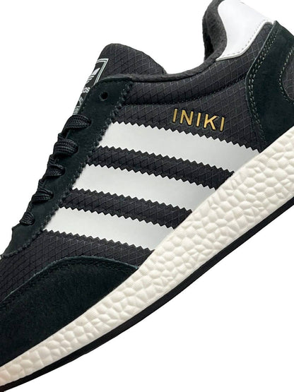 Adidas Iniki Fleece Termo Dark Grey White Stripes