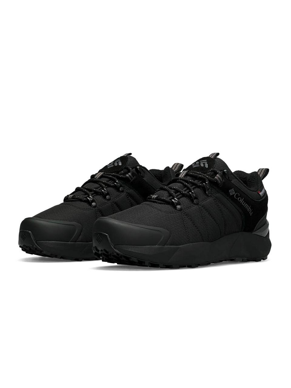 Columbia Facet Low Trinsulate All Black Gray Termo