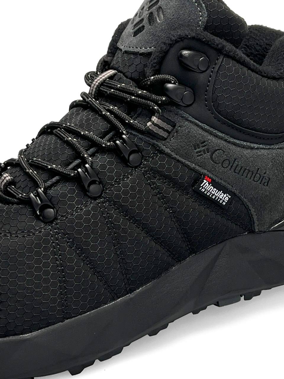 Columbia Facet High Trinsulate Black Gray Termo