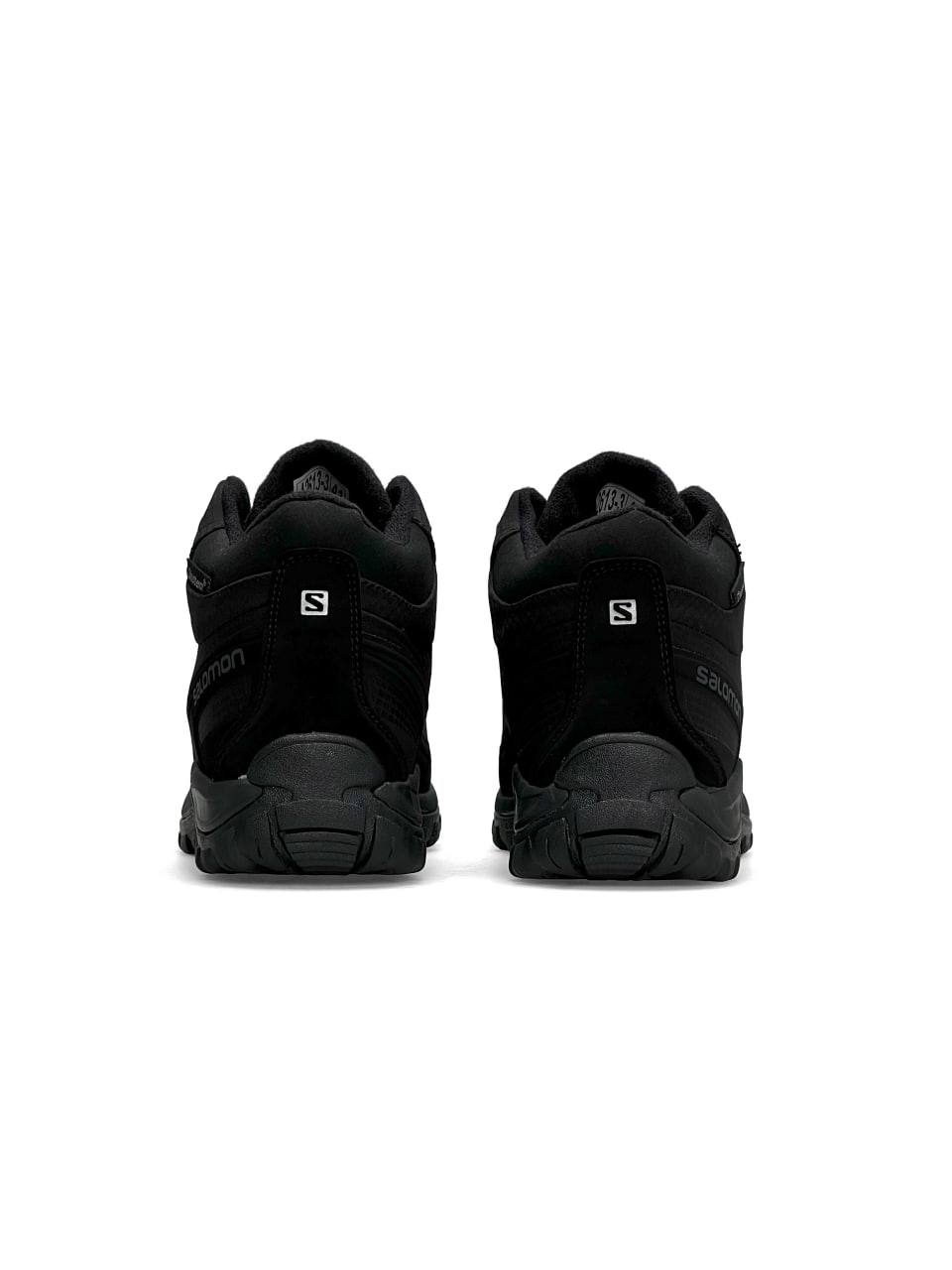 Salomon Shelter Black White Fur