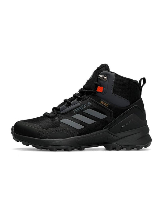 Adidas Terrex Swift R Gore Tex Fur Black Grey Reflective