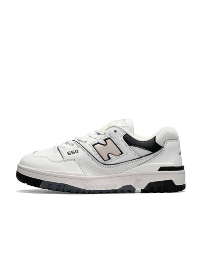 New Balance 550 Low White Sand Black