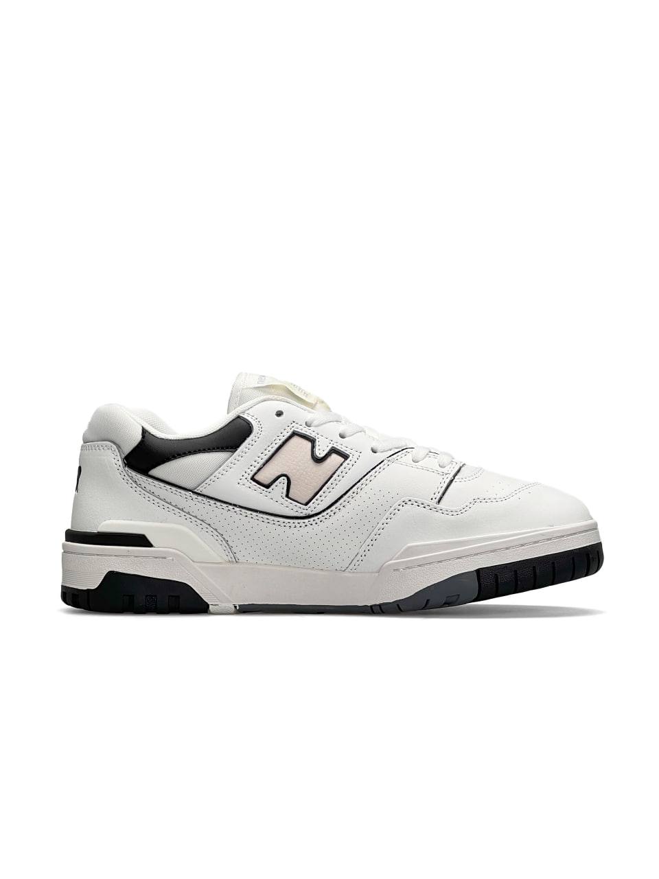 New Balance 550 Low White Sand Black