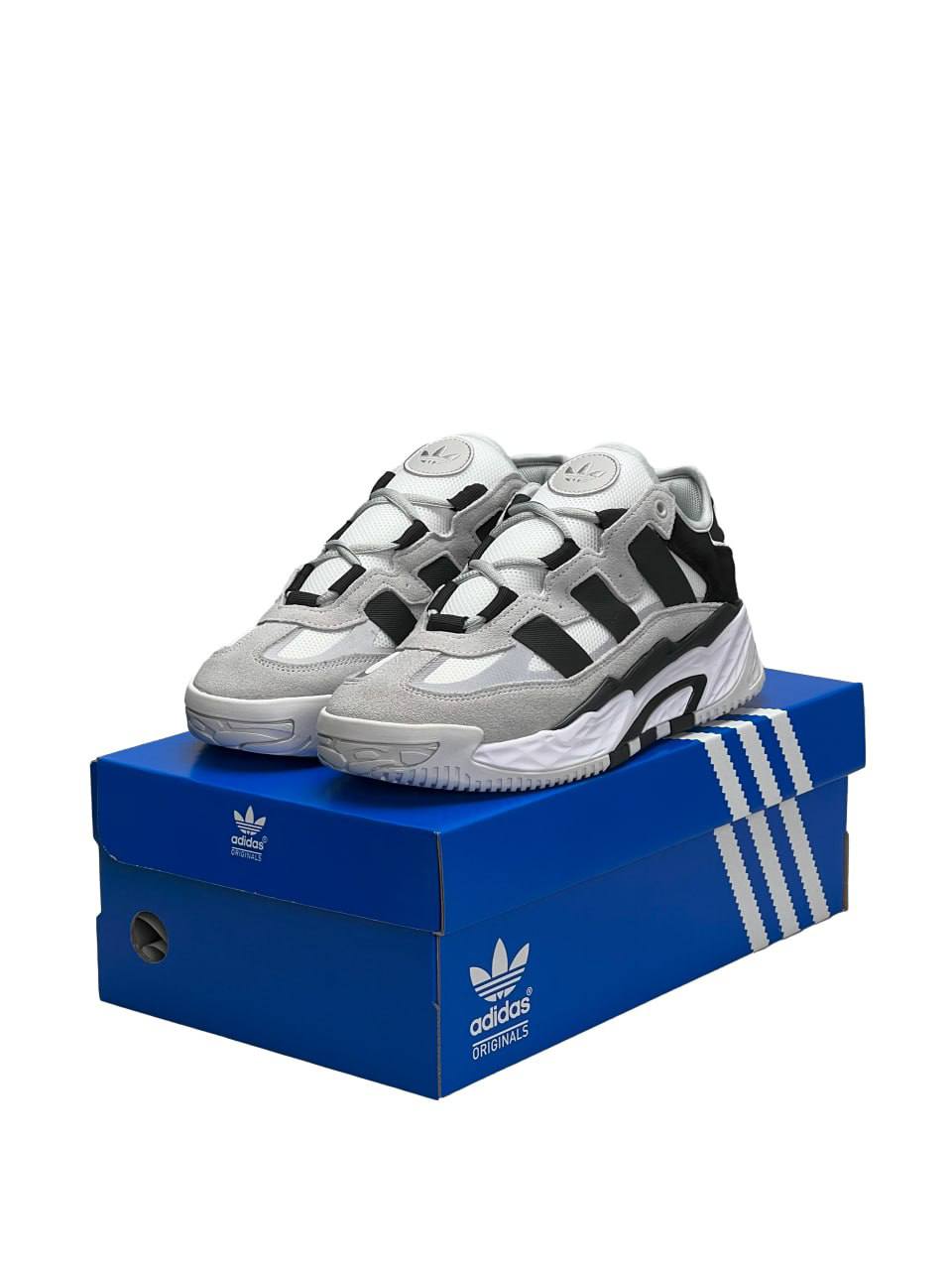 Adidas Niteball White Gray Black