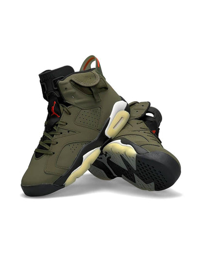 Nike Air Jordan Retro 6 X Travis Scott Olive