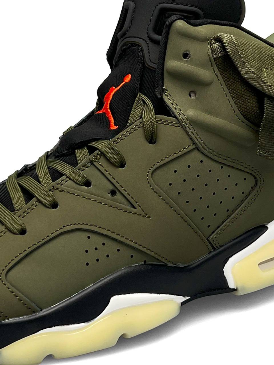 Nike Air Jordan Retro 6 X Travis Scott Olive