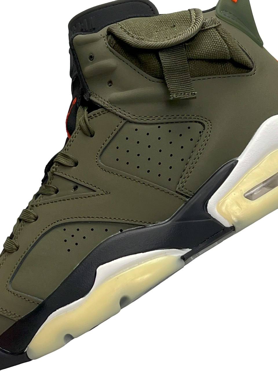 Nike Air Jordan Retro 6 X Travis Scott Olive