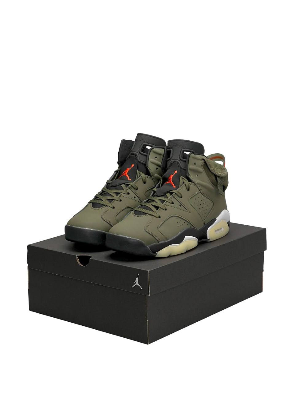 Nike Air Jordan Retro 6 X Travis Scott Olive