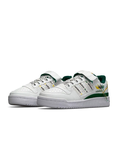 Adidas Forum Low New White Green Yellow