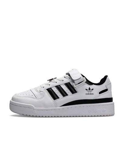 Adidas Forum Low New All White Black